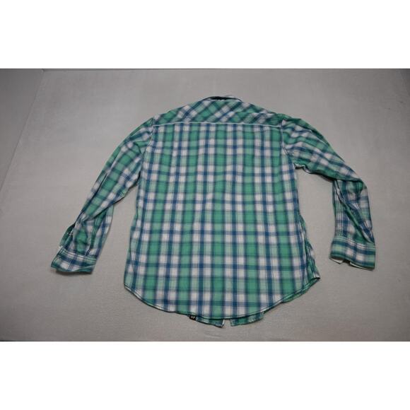 Cowboy Up Tailored Fit Western Pearl Snaps Plaid Cowboy Shirt Mens Sz 2XL XXL - Picture 11 of 12